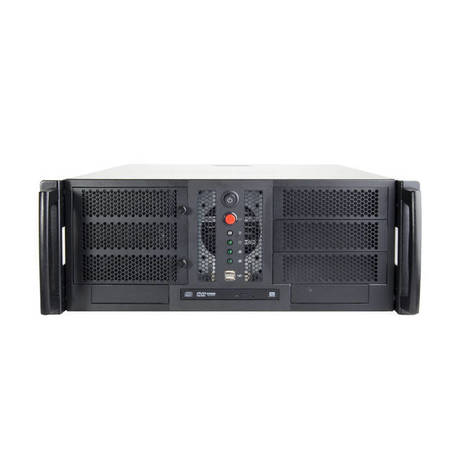 CHENBRO No Power Supply 4U Open-bay Rackmount Server Chassis w/ 1x ODD Cage RM41300-F